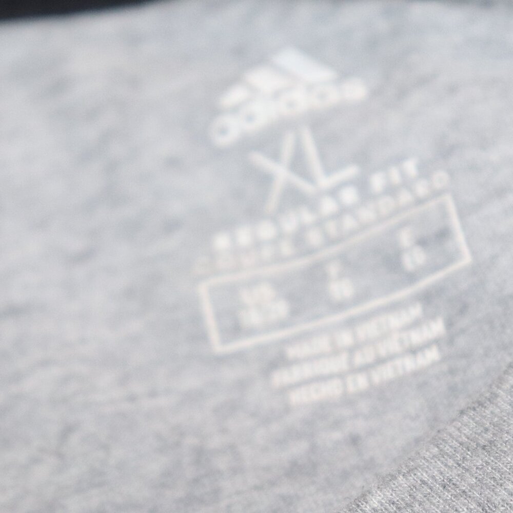 Gray Adidas Tee – Boys XL - Picture 2 of 4
